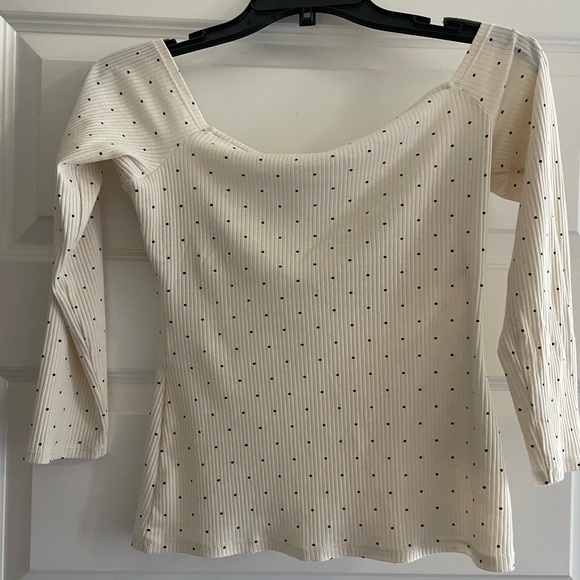 Sezane Carrie Top in Polka Dot - Picture 4 of 6